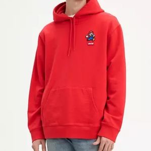 Levi's® x Super Mario Graphic Pullover Hoodie SIZE M